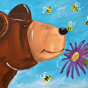 Honey Bear Painting