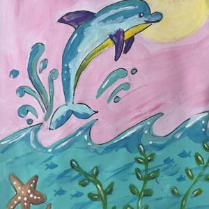 Dolphin Fun Painting