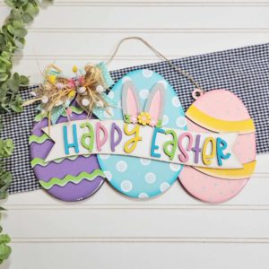 Easter Egg Door Hanger