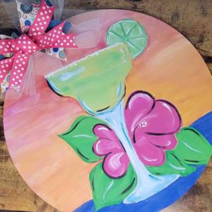 Margarita Nights Door Hanger